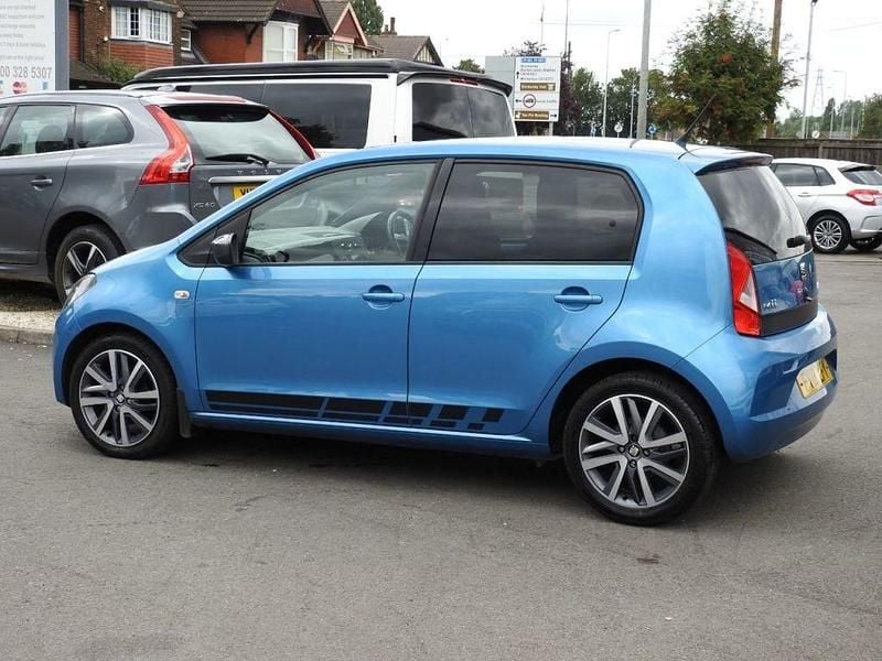 Used Seat Mii FR-Line 75 HP (55 kW) 2018 Blue Hatchback