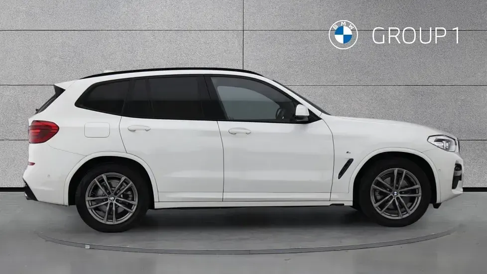 Used BMW X3 M Sport 190 HP (139 kW) 2021 White SUV