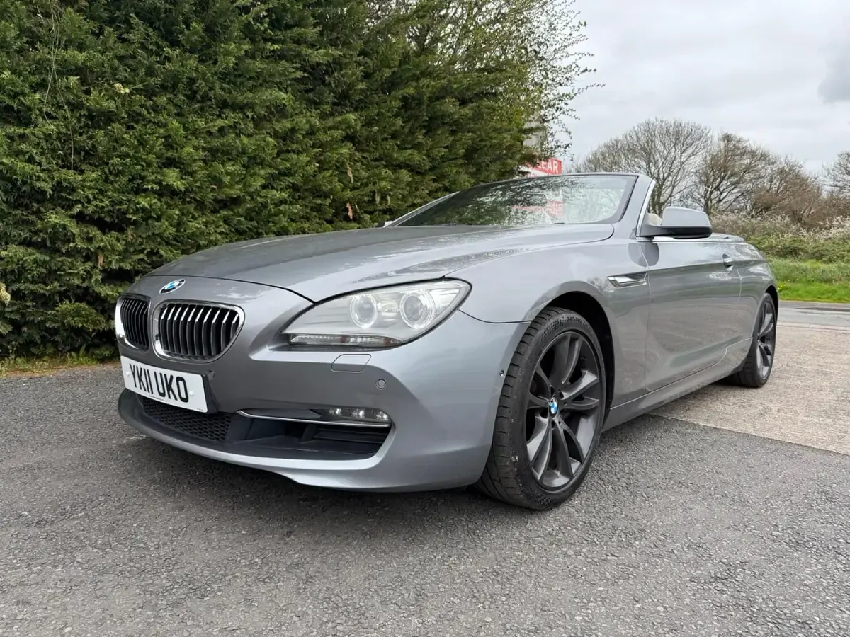 Used BMW 640 Cabriolet Comfort Edition 2011 Grey Cabriolet