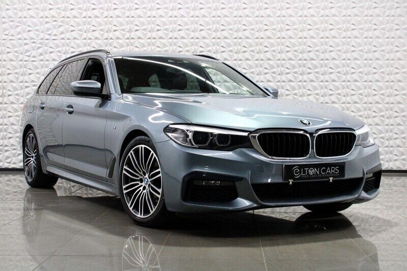 Blue Used 2018 BMW 520 M Sport Estate | £15,995 (Fair price) - Image 1/4