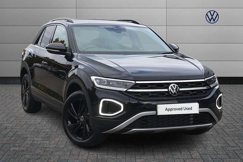 Black Used 2025 VW T-Roc Style SUV | £28,315 (A bit pricey) - Image 1/4