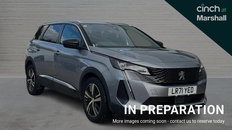 Grey Used 2021 Peugeot 5008 GT MPV | £20,566 (Fair price) - Image 1/4