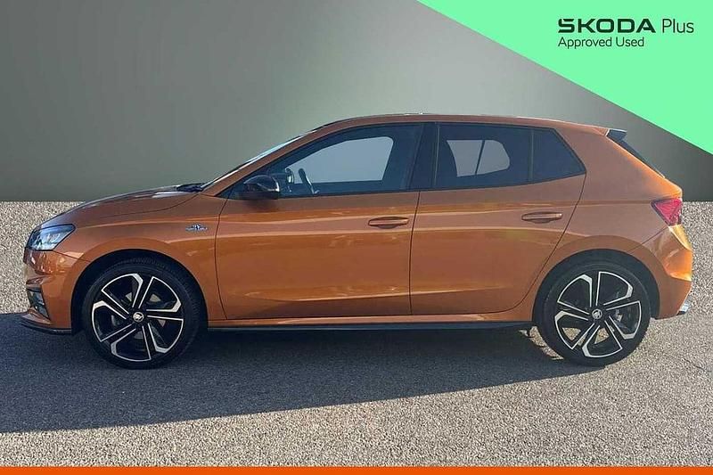 Used Skoda Fabia Monte Carlo 110 HP (80 kW) 2023 Phoenix orange metallic Hatchback