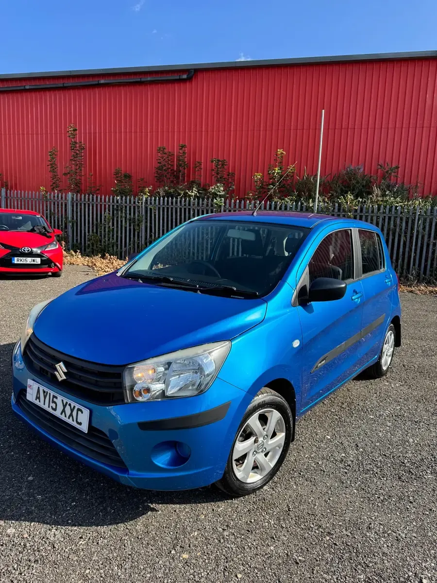 Used Suzuki Celerio SZ3 68 HP (50 kW) 2015 Blue Hatchback
