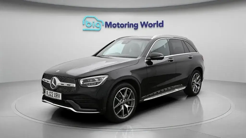 Used Mercedes GLC300e AMG line 2022 Black SUV