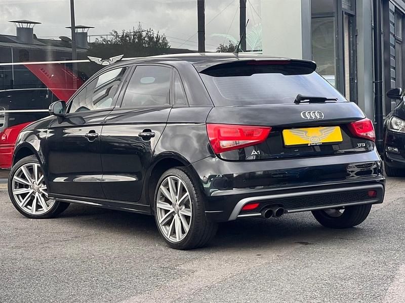Used Audi A1 Sportback S-Line 122 HP (89 kW) 2014 Black Hatchback