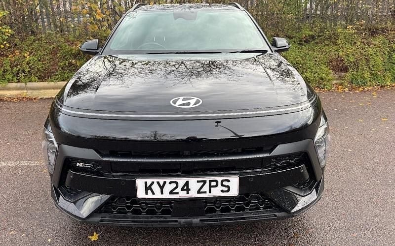 Used Hyundai Kona N Line 120 HP (88 kW) 2024 Abyss black SUV