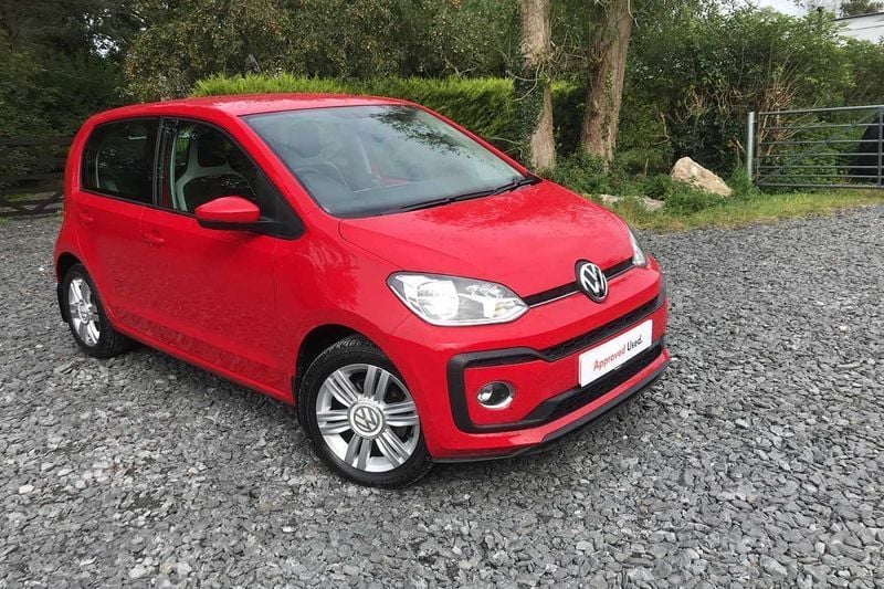 Red Used 2017 VW up! high up! Hatchback | £9,495 (A bit pricey) - Image 1/4