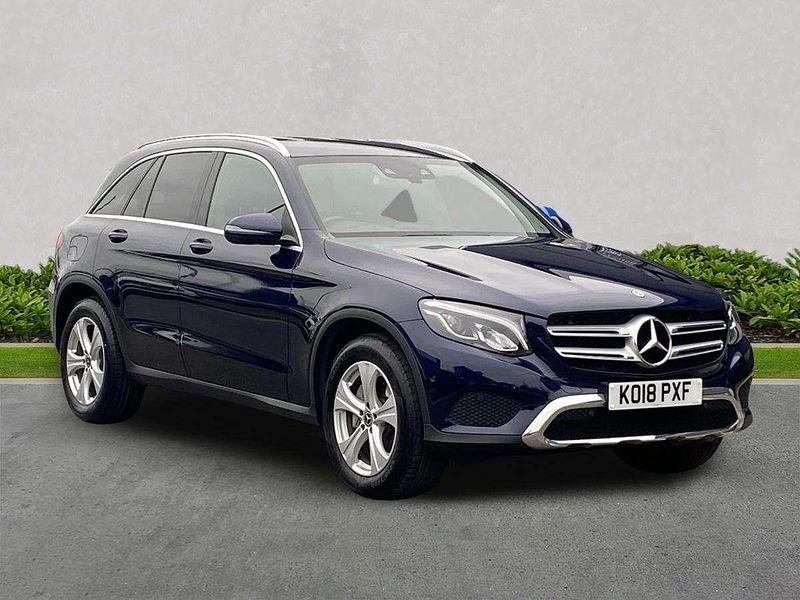 Used Mercedes GLC250 2018 Blue Estate