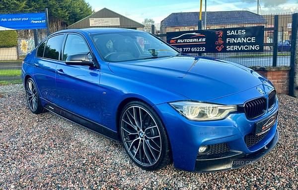 Blue Used 2016 BMW 330 M Sport Sedan | £13,950 (Expensive) - Image 1/4