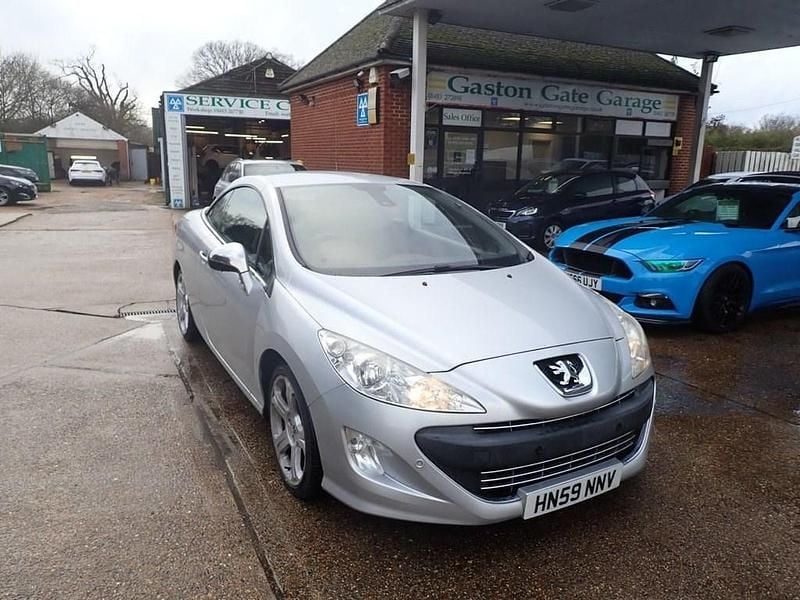 Silver Used 2009 Peugeot 308 CC GT Cabriolet | £3,995 (Fair price) - Image 1/4