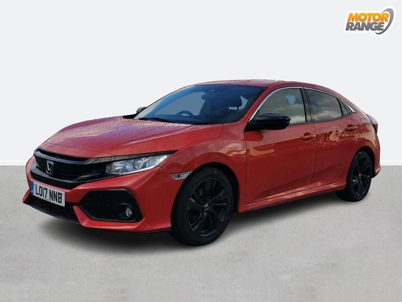 Used Honda Civic SR 129 HP (94 kW) 2017 Red Hatchback