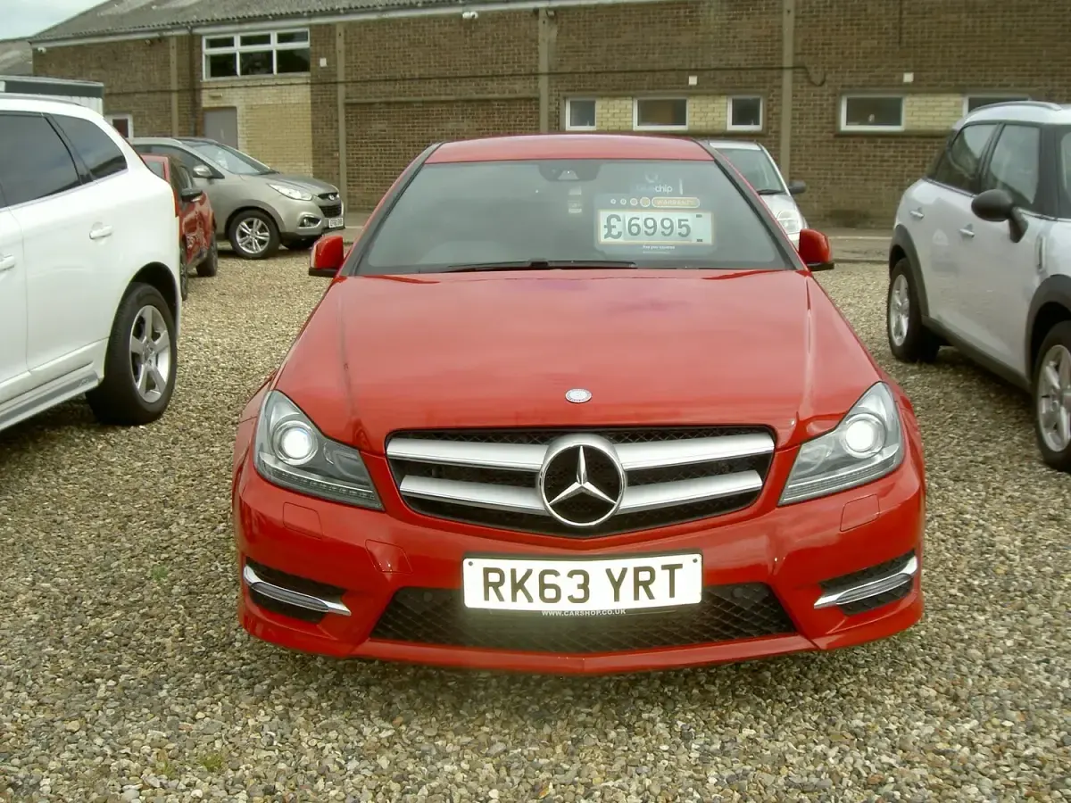 Used Mercedes C250 AMG 2013 Red Coupe