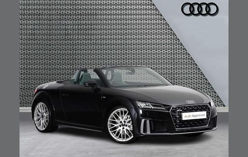 Used Audi TT Roadster S-Line 245 HP (180 kW) 2019 Black Cabriolet