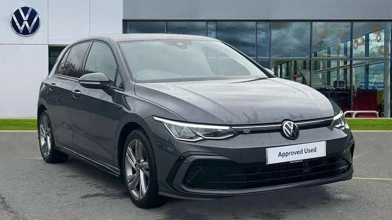 Grey Used 2024 VW Golf VIII R-line Hatchback | £25,361 (Fair price) - Image 1/4