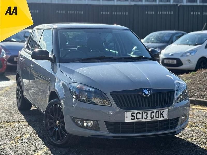 Used Skoda Fabia 69 HP (50 kW) 2013 Grey Hatchback