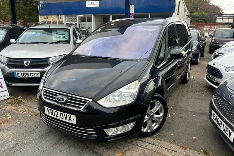 Used Ford Galaxy Titanium 163 HP (119 kW) 2012 Black MPV