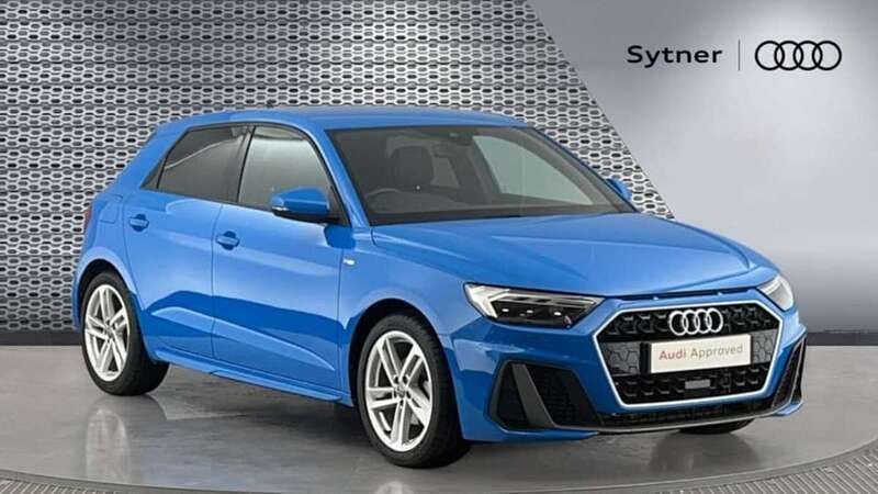 Used Audi A1 S-Line 148 HP (108 kW) 2020 Blue Hatchback