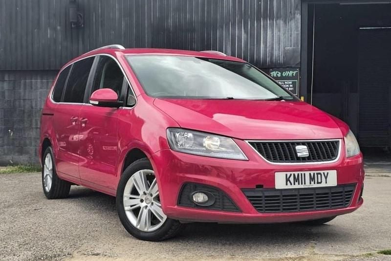 Used Seat Alhambra SE 170 HP (125 kW) 2011 Red MPV