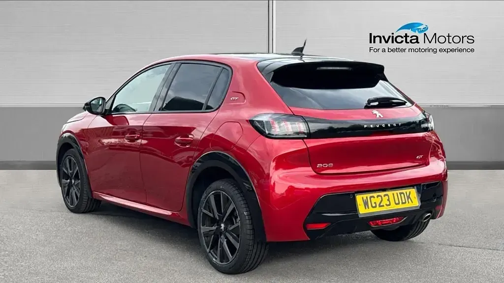 Used Peugeot 208 GTi 101 HP (74 kW) 2023 Red Hatchback