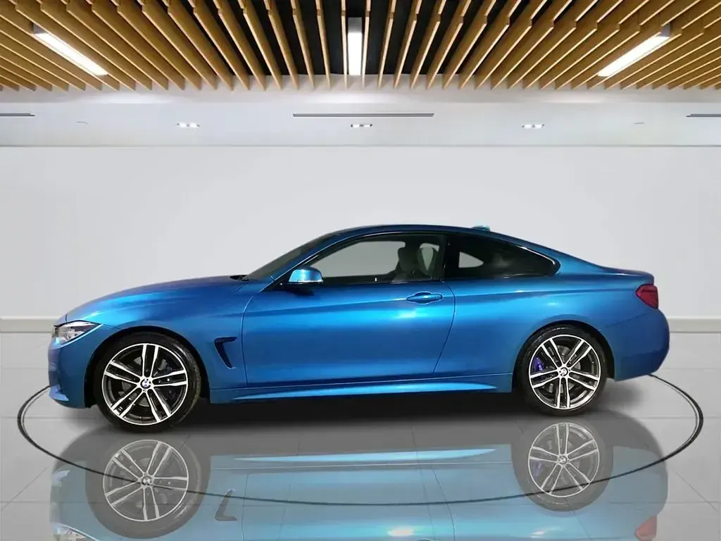 Used BMW 420 Coupé M Sport 184 HP (135 kW) 2018 Blue Coupe