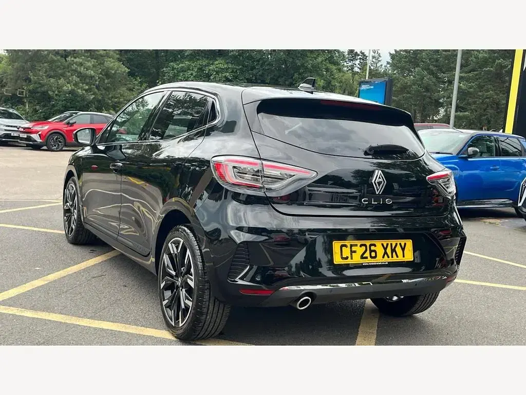 New Renault Clio Techno 2026 Black Hatchback
