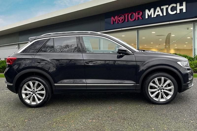 Used VW T-Roc SEL 2021 Black SUV