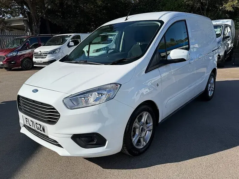 Used Ford Transit Courier Limited 100 HP (73 kW) 2021 White Van