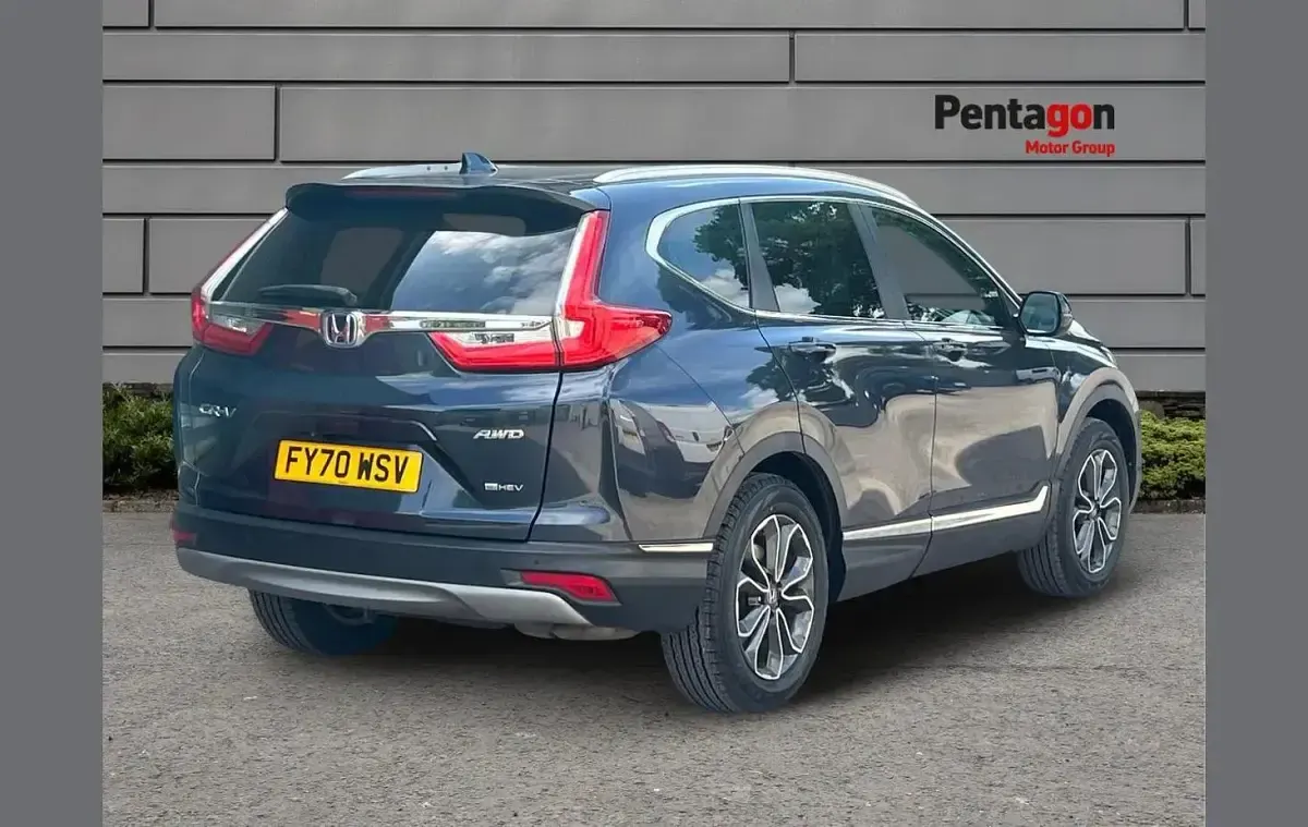 Used Honda CR-V Hybrid 184 HP (135 kW) 2021 Blue SUV