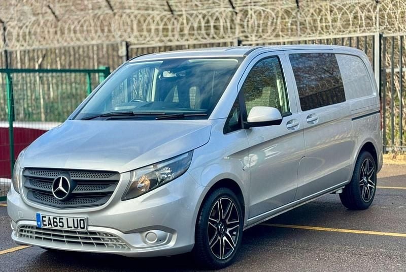Silver Used 2015 Mercedes Vito Van | £17,495 (Good price) - Image 1/4