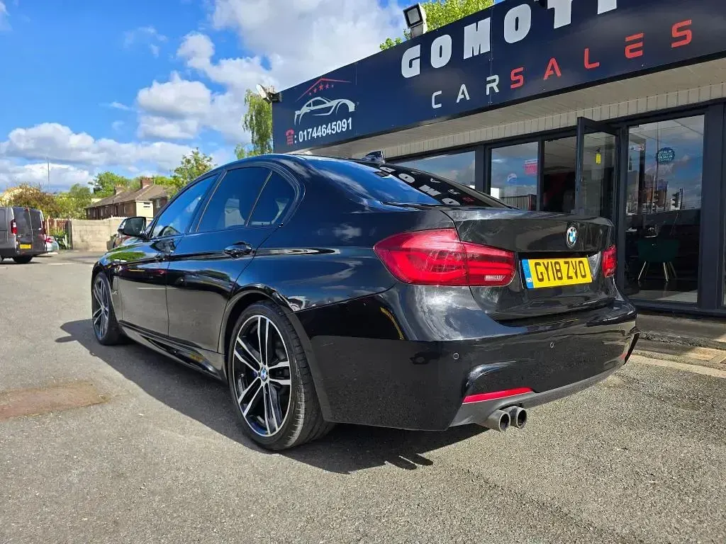 Used BMW 330e M Sport 2018 Black Sedan