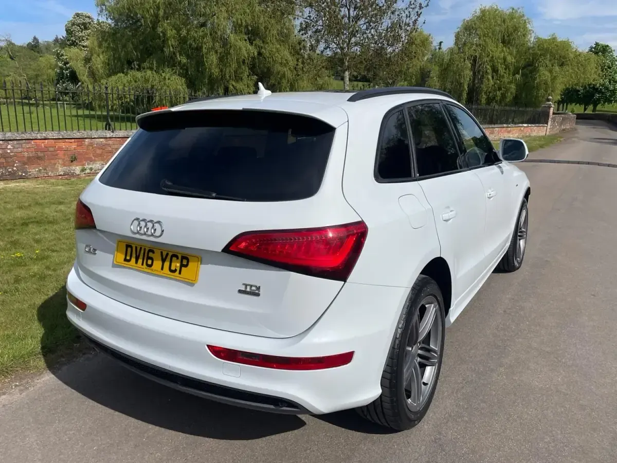Begagnad Audi Q5 S-line plus 2016 Vit SUV
