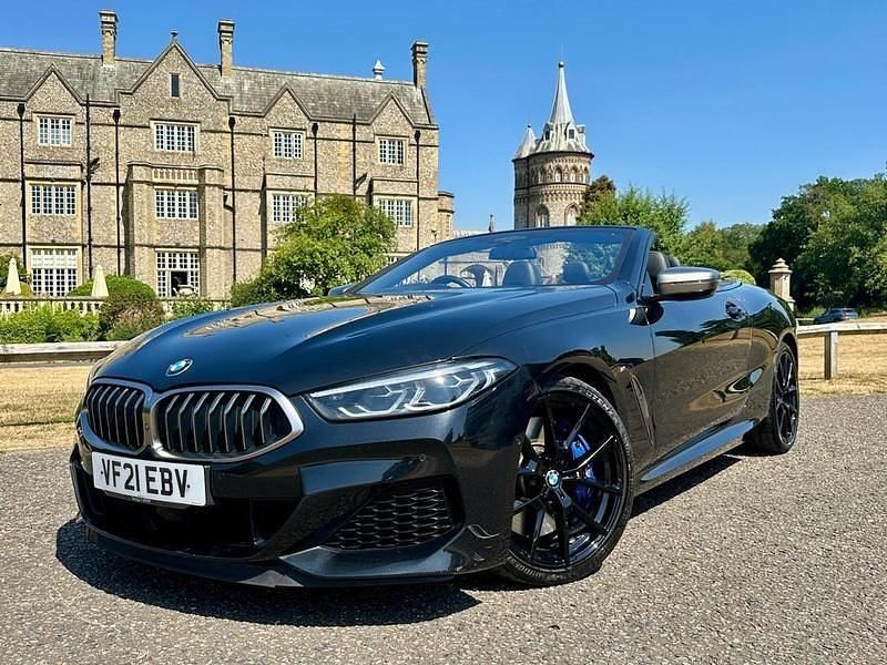 Sapphire black Used 2021 BMW M850 Comfort Edition Coupe | £49,995 (Fair price) - Image 1/3