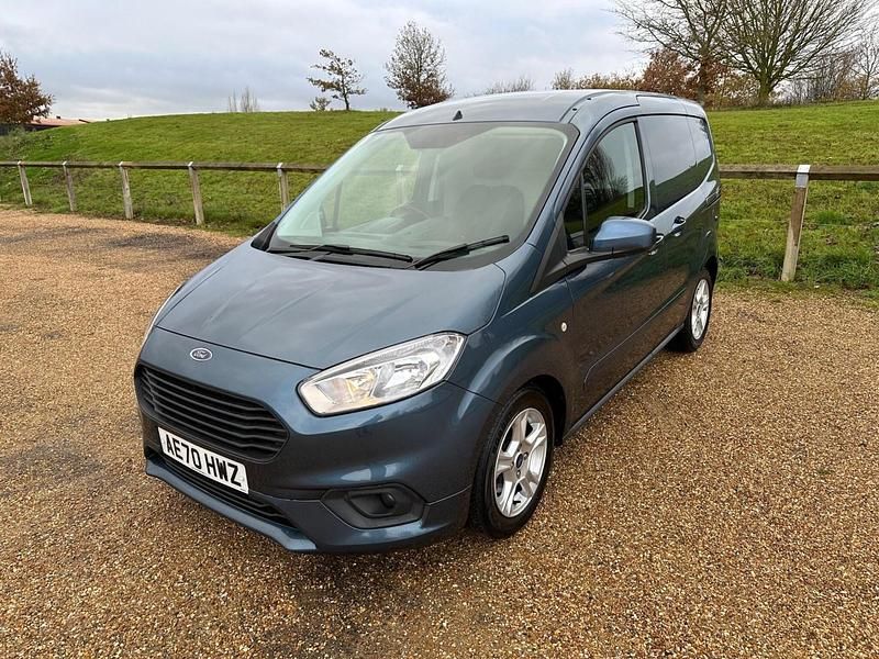 Used Ford Transit Limited 100 HP (73 kW) 2020 Blue Van