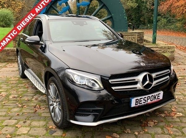 Black Used 2017 Mercedes GLC250 AMG line SUV | £22,895 (Fair price) - Image 1/1