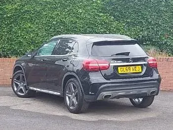 Used Mercedes GLA180 AMG line 122 HP (89 kW) 2019 Black SUV
