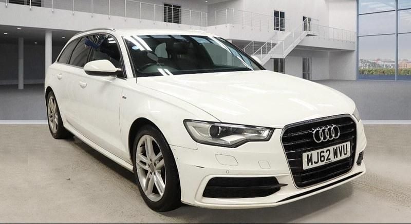 White Used 2012 Audi A6 S-Line Estate | £3,795 (Fair price) - Image 1/3