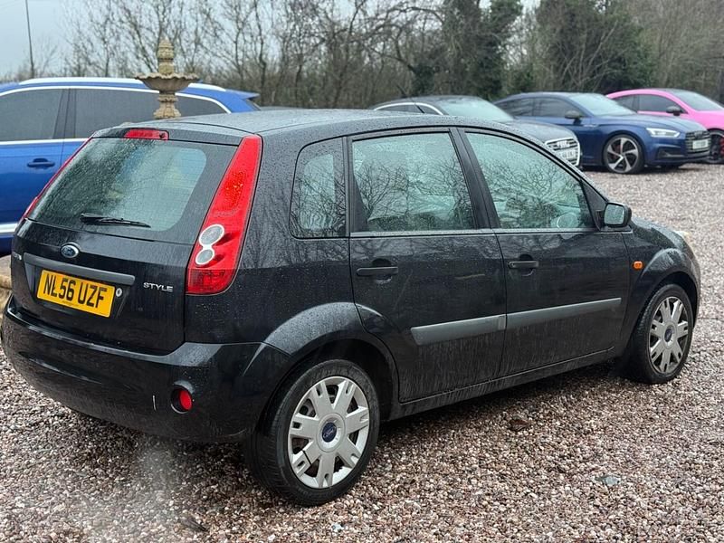 Used Ford Fiesta Style 79 HP (58 kW) 2007 Black Hatchback