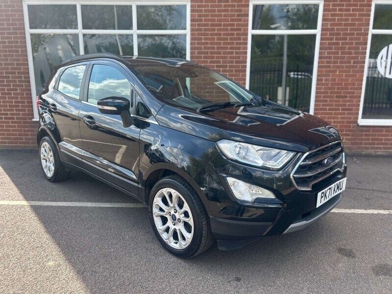 Black Used 2021 Ford Ecosport Titanium SUV | £9,100 (Super price) - Image 1/4