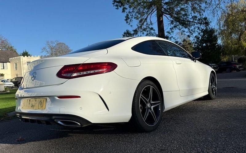 Used Mercedes C250 AMG line 204 HP (150 kW) 2018 Coupe