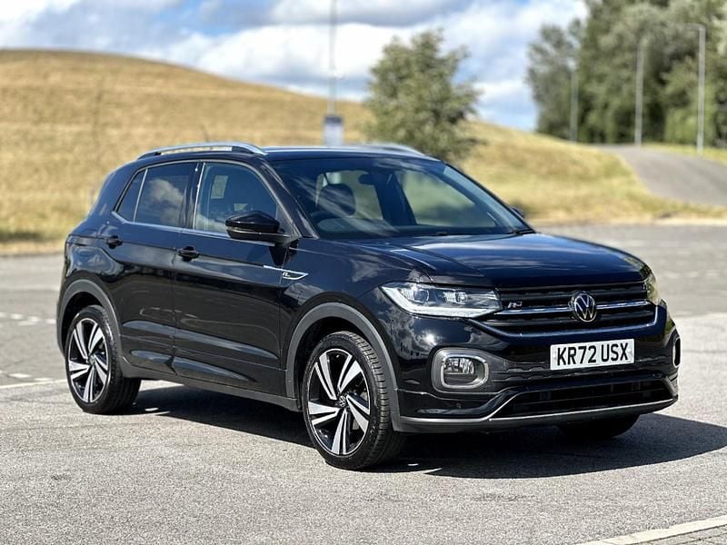 Black Used 2023 VW T-Cross R-line SUV | £14,495 (Super price) - Image 1/4