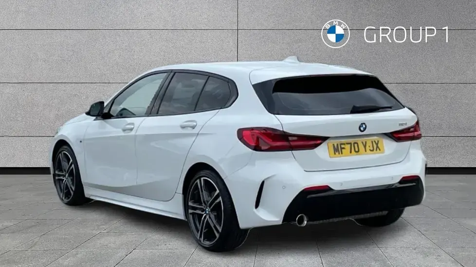 Used BMW 118 M Sport 140 HP (102 kW) 2020 Alpine white Hatchback