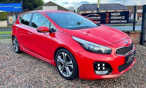 Usado Kia Ceed GT-Line 2018 Vermelho Citadino