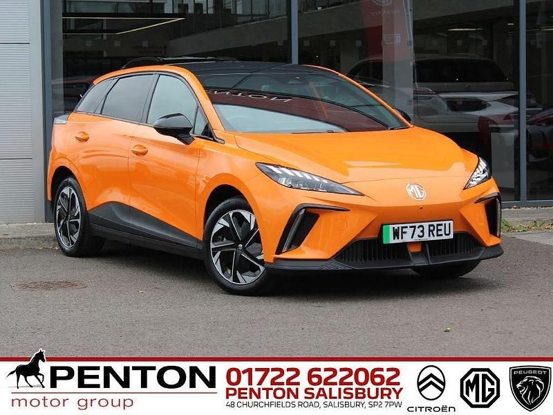 Orange Used 2023 MG MG4 EV Trophy Hatchback | £16,990 (Fair price) - Image 1/4