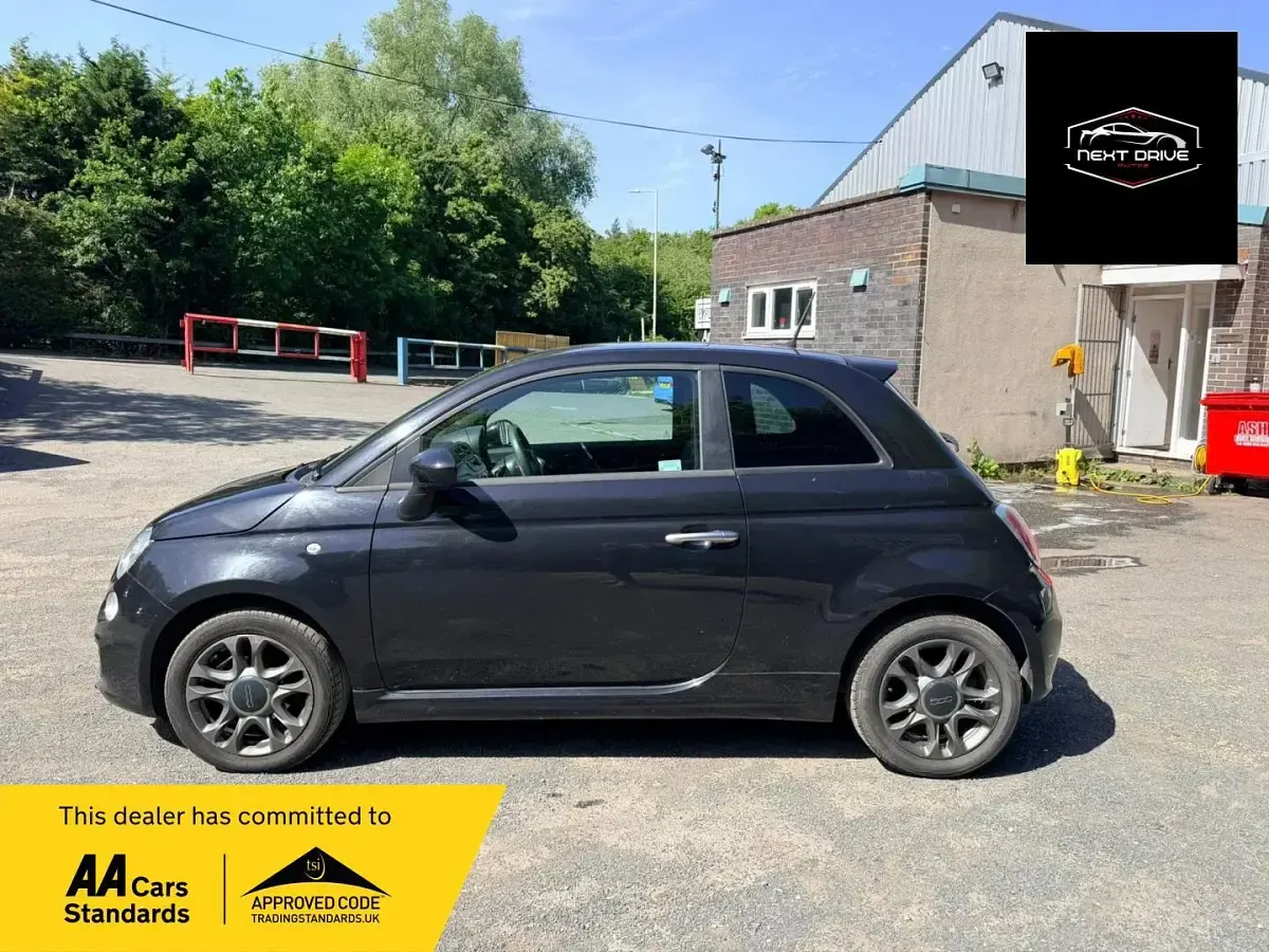 Used Fiat 500 S 69 HP (50 kW) 2014 Black Hatchback