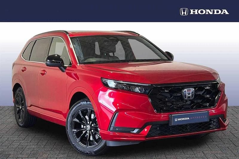 Used Honda CR-V Advance 184 HP (135 kW) 2024 Crystal red SUV