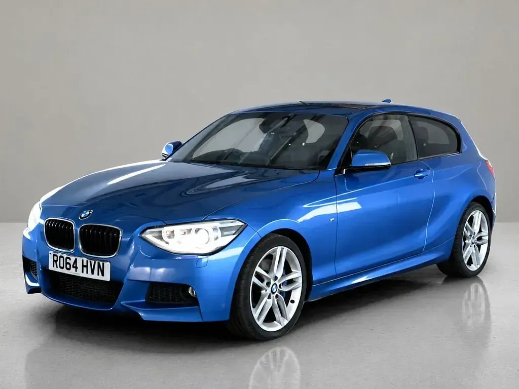 Used BMW 116 M Sport 114 HP (83 kW) 2014 Blue Hatchback