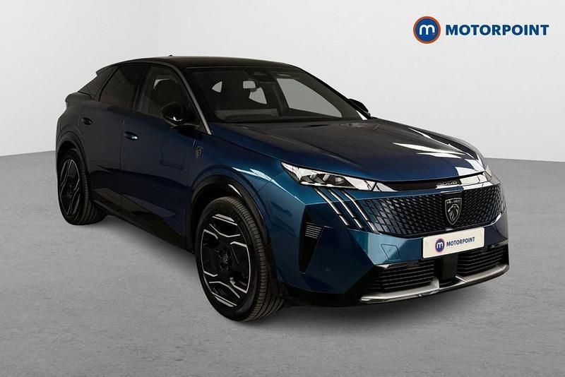 Blue Used 2024 Peugeot e-3008 GTi SUV | £25,999 (Super price) - Image 1/4