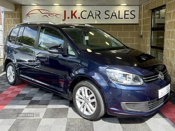 Blue Used 2013 VW Touran SE MPV | £8,995 (Fair price) - Image 1/4