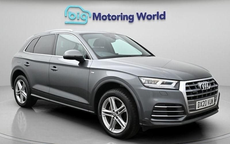 Used Audi Q5 S-Line 245 HP (180 kW) 2020 Grey SUV